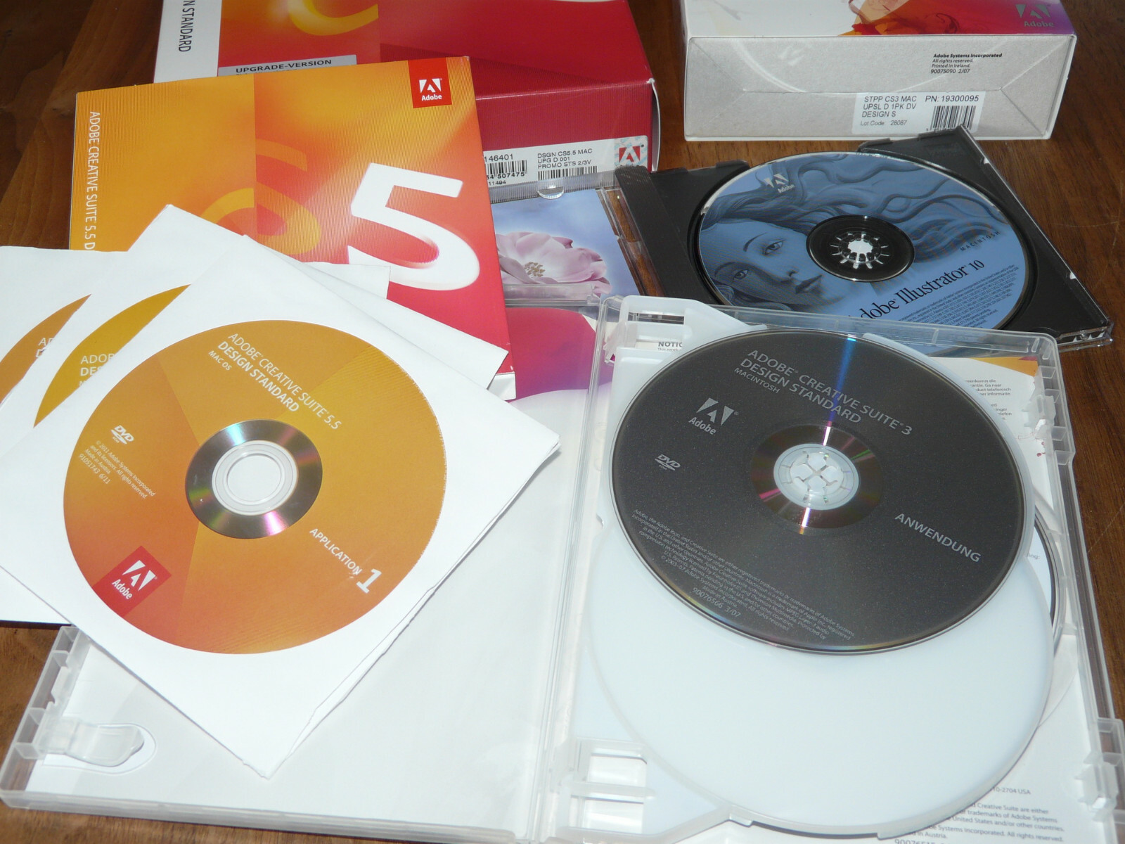 Adobe Creative Suite 5.5 CS5.5 Design Standard für Mac deutsche Vollversion