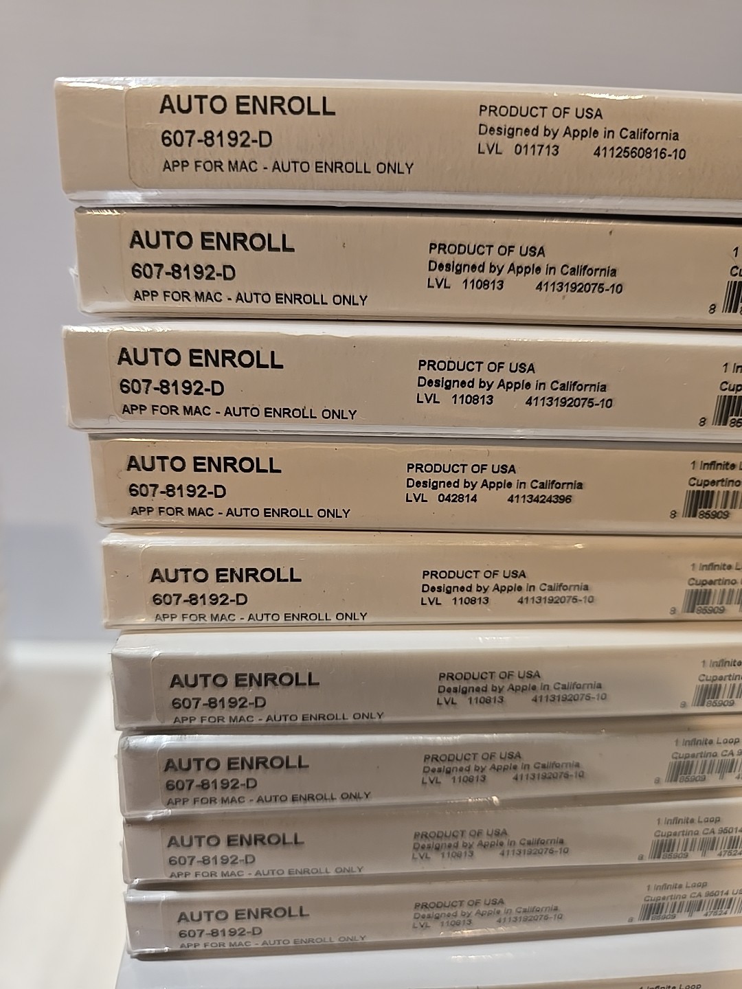 AppleCare Protection Plan Auto Enroll Only App for Mac 607-8192-D, New Sealed