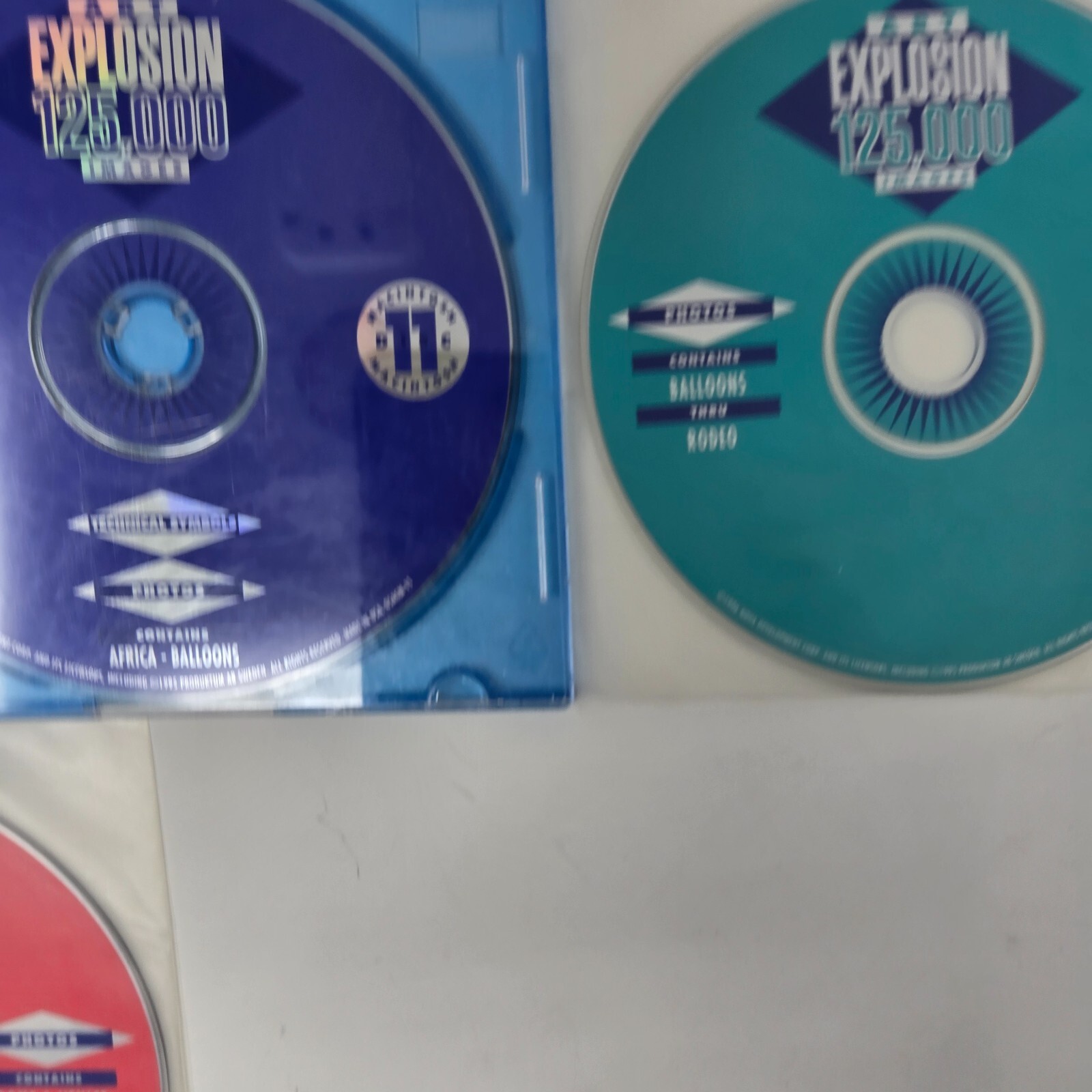 Vintage Macintosh Art Explosion 750,000 Design Software 13 CD-ROM Set 1996 Unuse