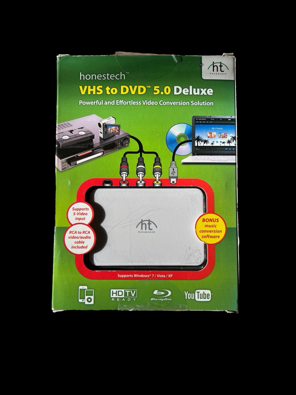 Honestech VHS to DVD 5.0 Deluxe Powerful & Effortless Video Conversion Solution