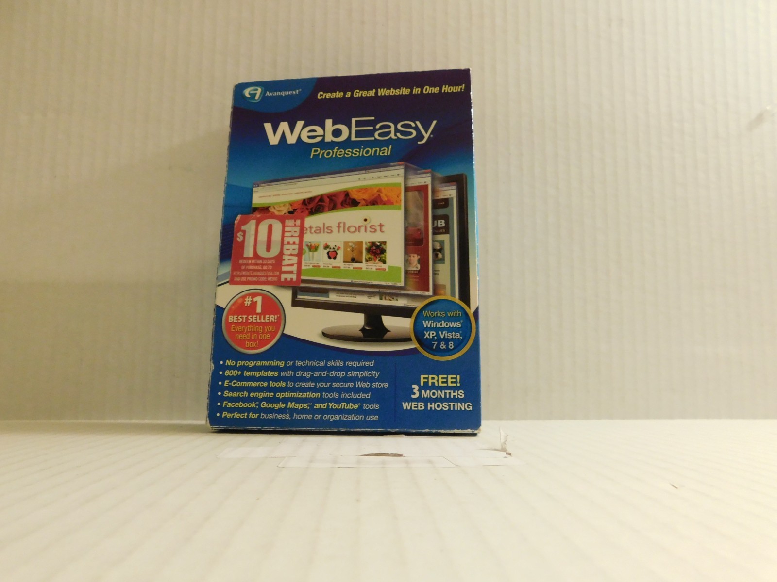Avanquest WebEasy 8 Professional – Full Version for Windows
