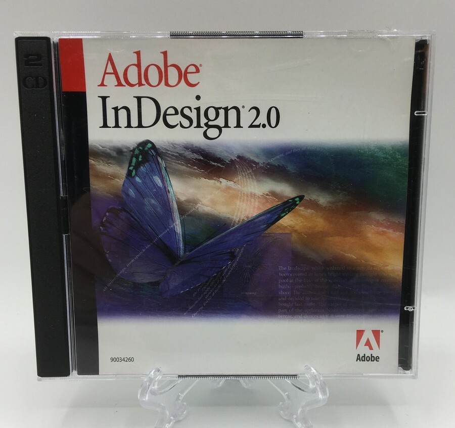 Boxed Adobe Indesign 2.0 for Mac (90034260)