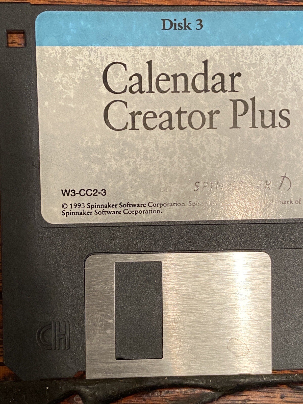 Calendar Creator Plus 3.0 4 Four Floppy Disks Spinnaker 1993 W3-cc2-4