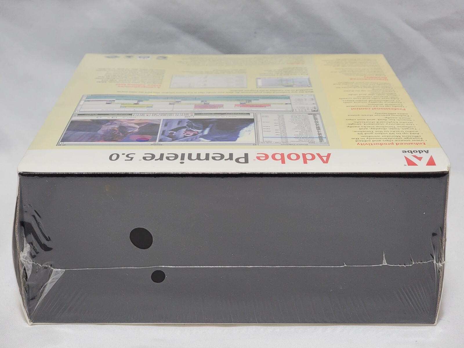 NEW Adobe Premiere 5.0 / 5.1 Mac Big Box Full Version SEALED premier Macintosh