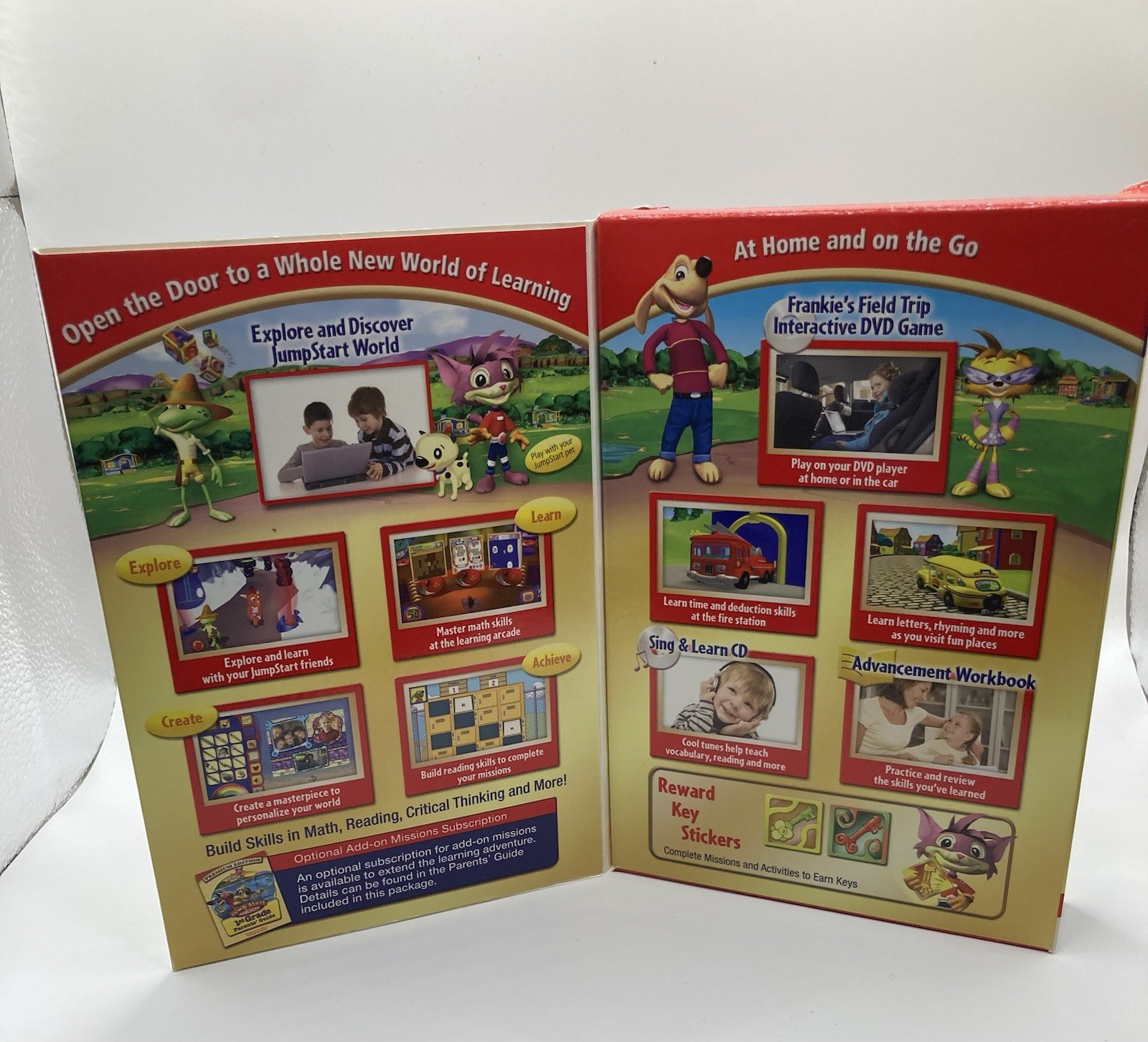 Jump Start Advanced 1st Grade World Premium Edition, Over 100 Activities .