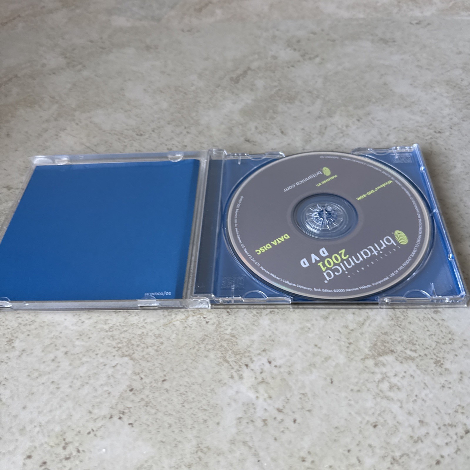 Brittanica 2001 PC Software