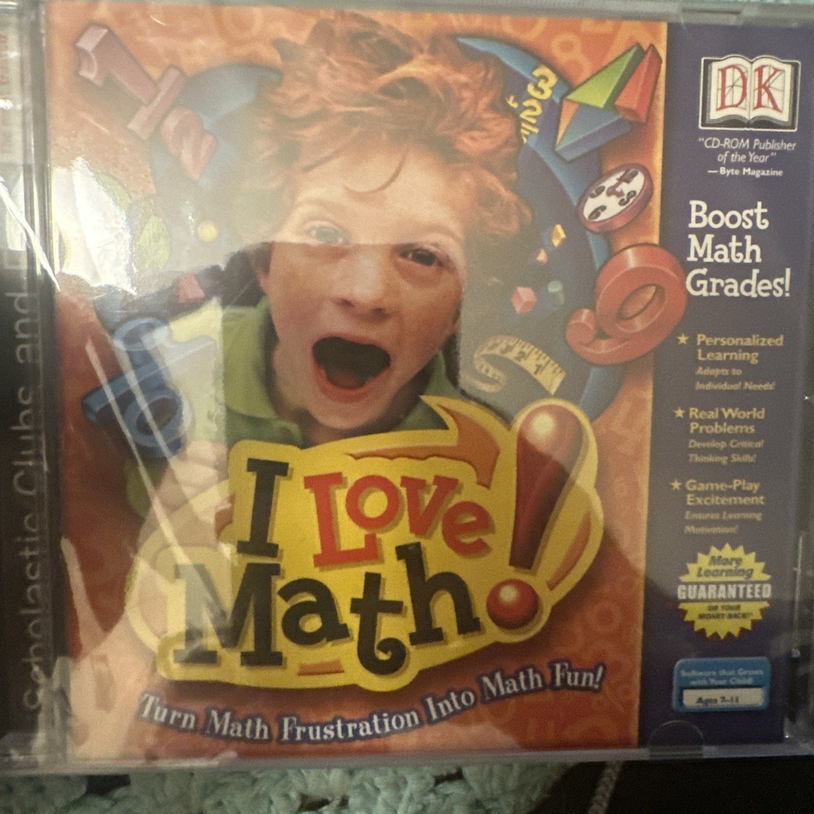 DK I Love Math! For ages 7-11  PC CD