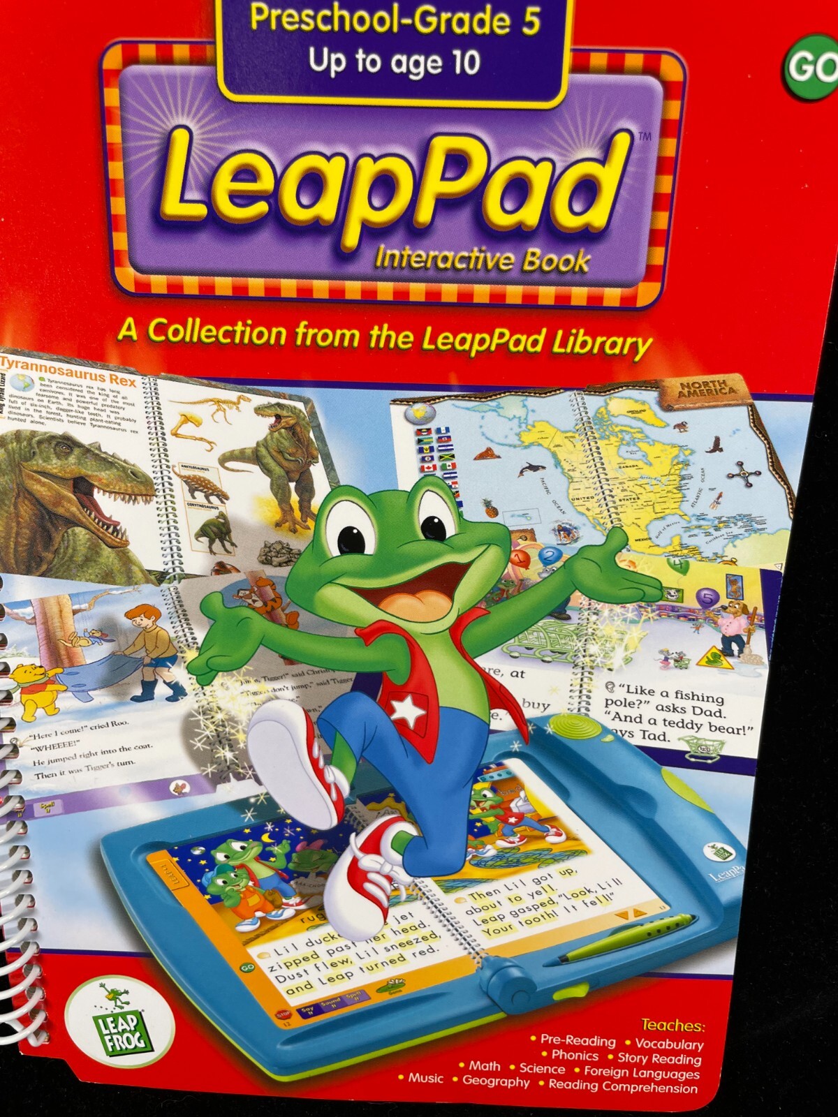 LeapFrog LeapPad Disney Princess cartridges Preschool Grade 5 Kinder Nemo Dora