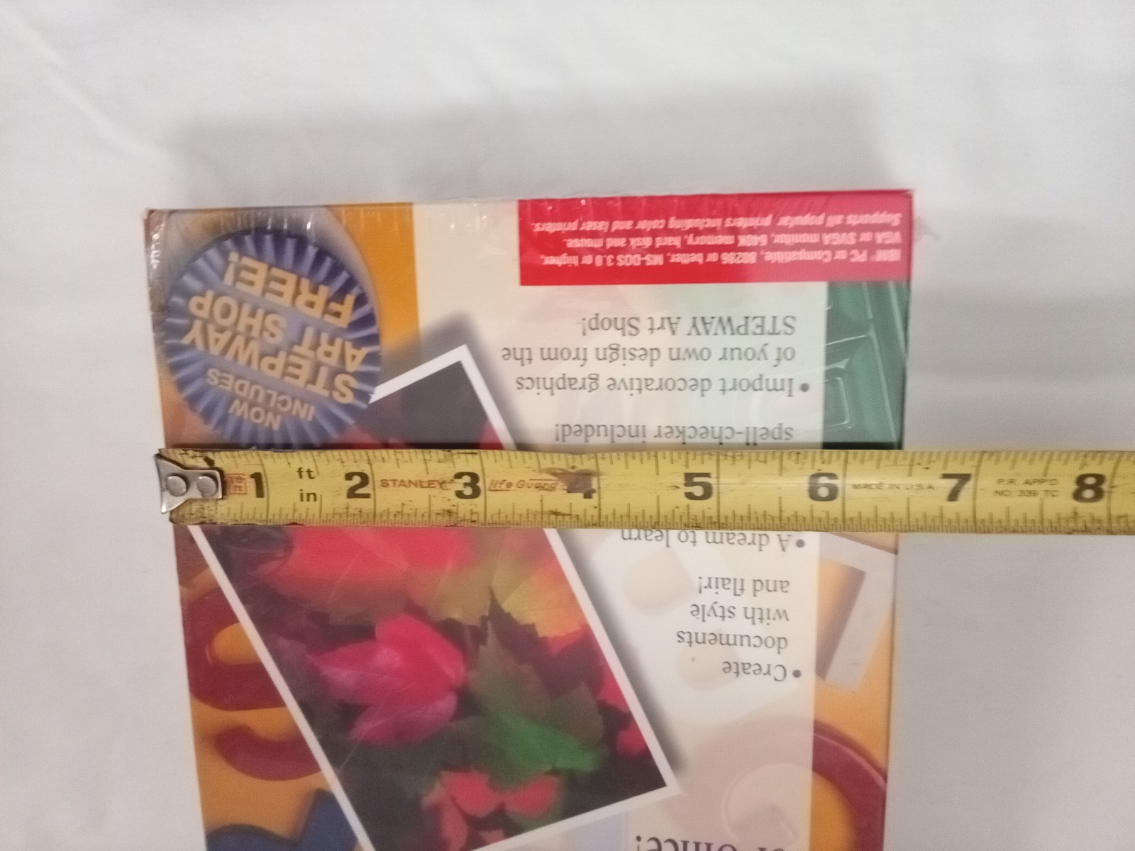 stepway desktop publisher ibm tandy (PC) Complete, Vintage. SEALED.