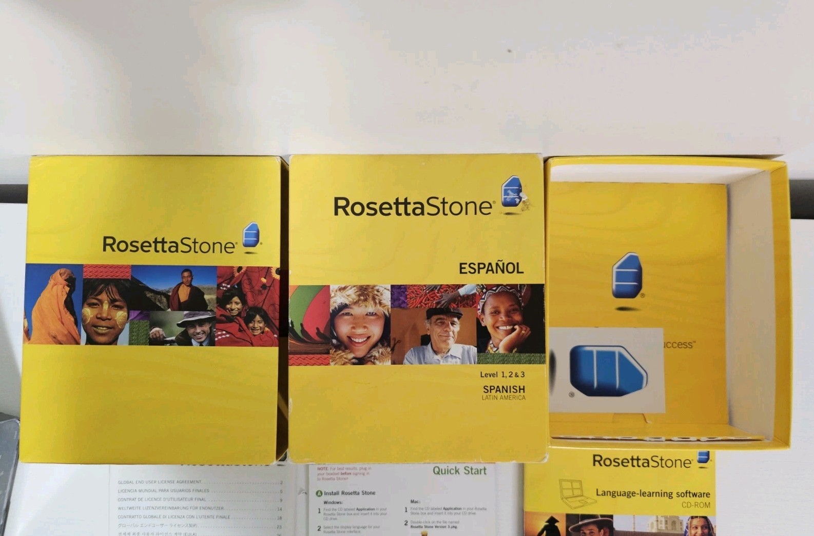 Rosetta Stone Espanol Spanish Latin America Level 1, 2, 3 Version 3 Read Desc