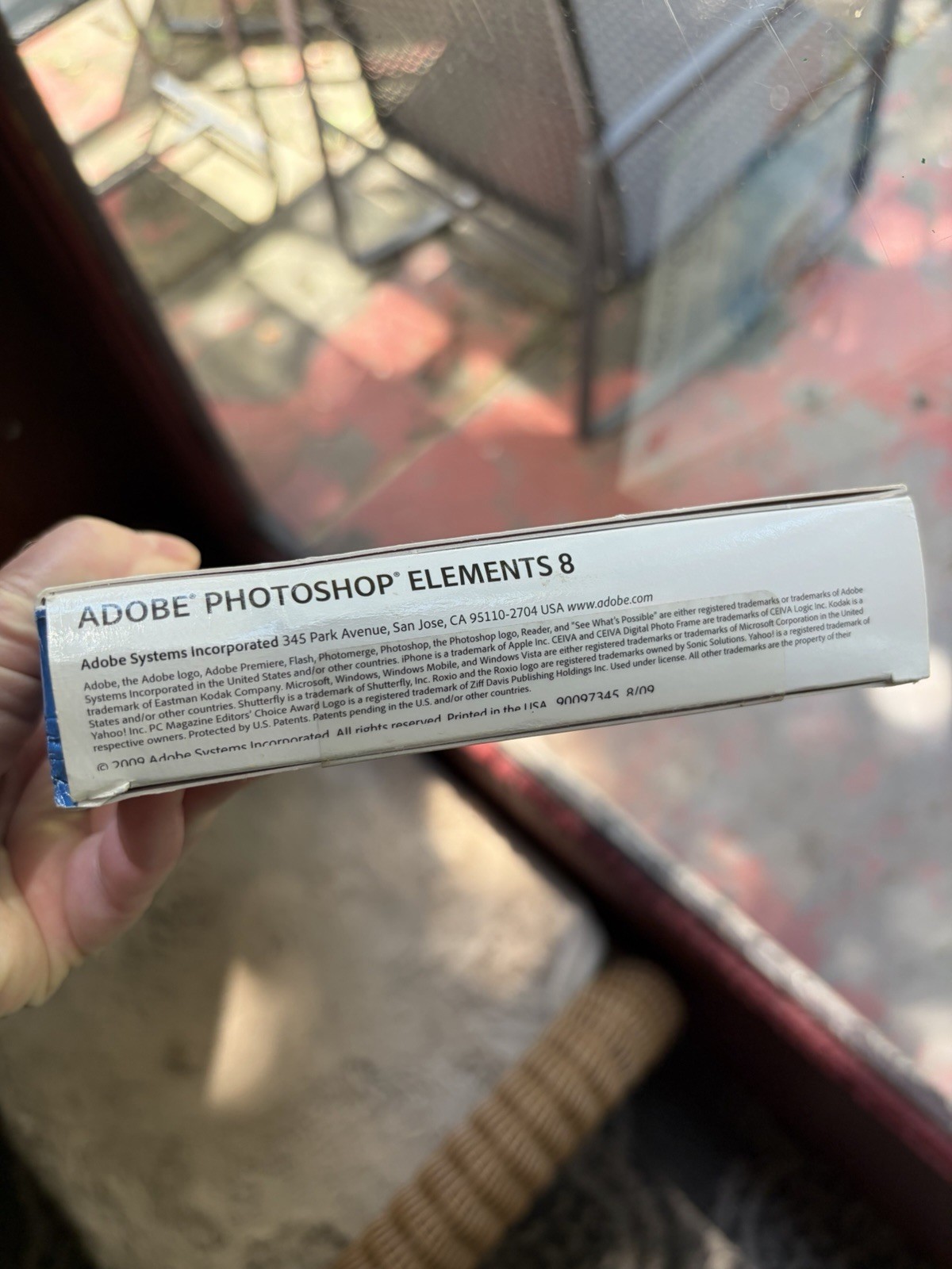 2009 Adobe Photoshop Elements 8 Software w/ Box / CD / Serial Number / Manuals