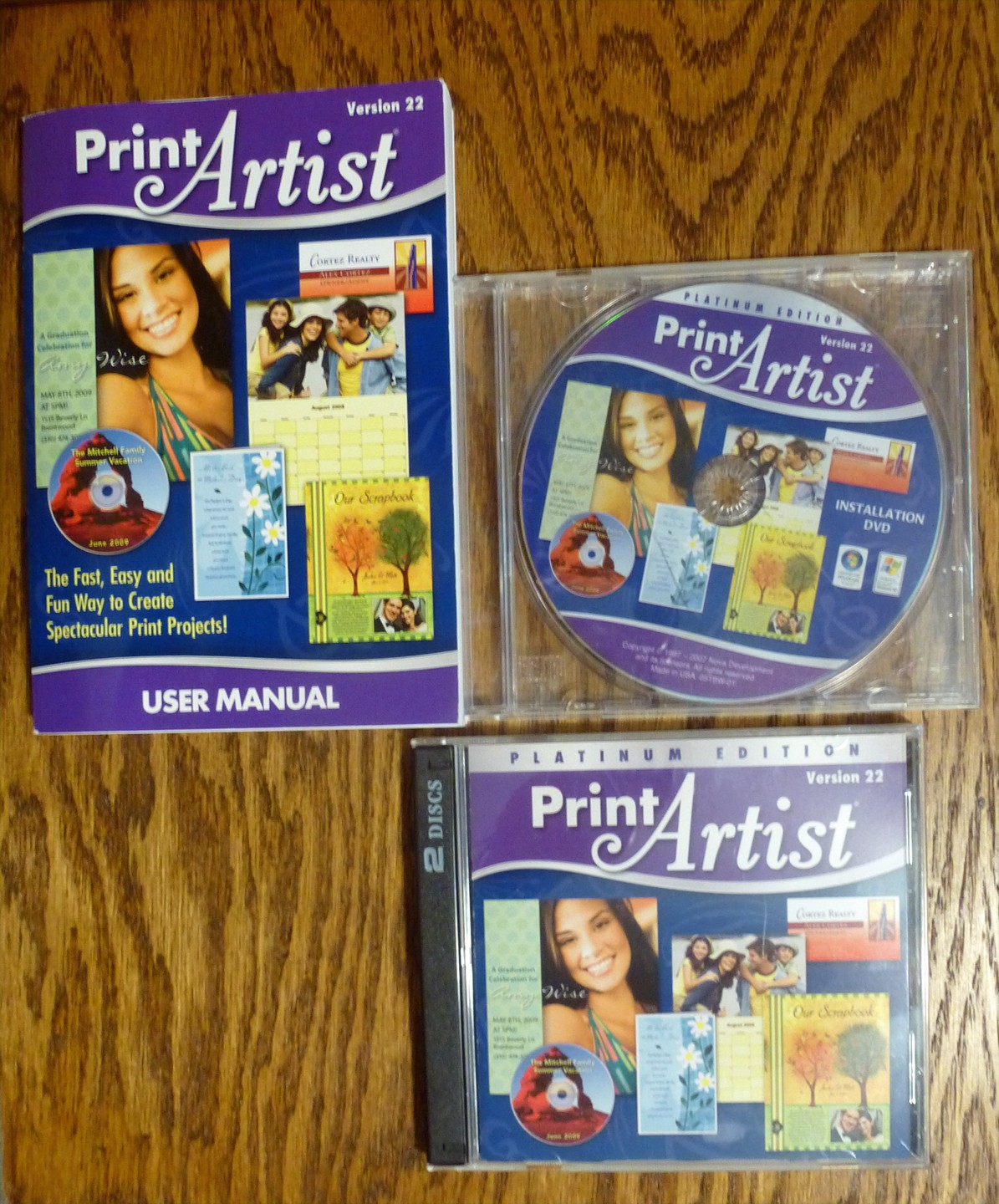 Print Artist Platinum Edition Vers. 22 Windows XP or Vista