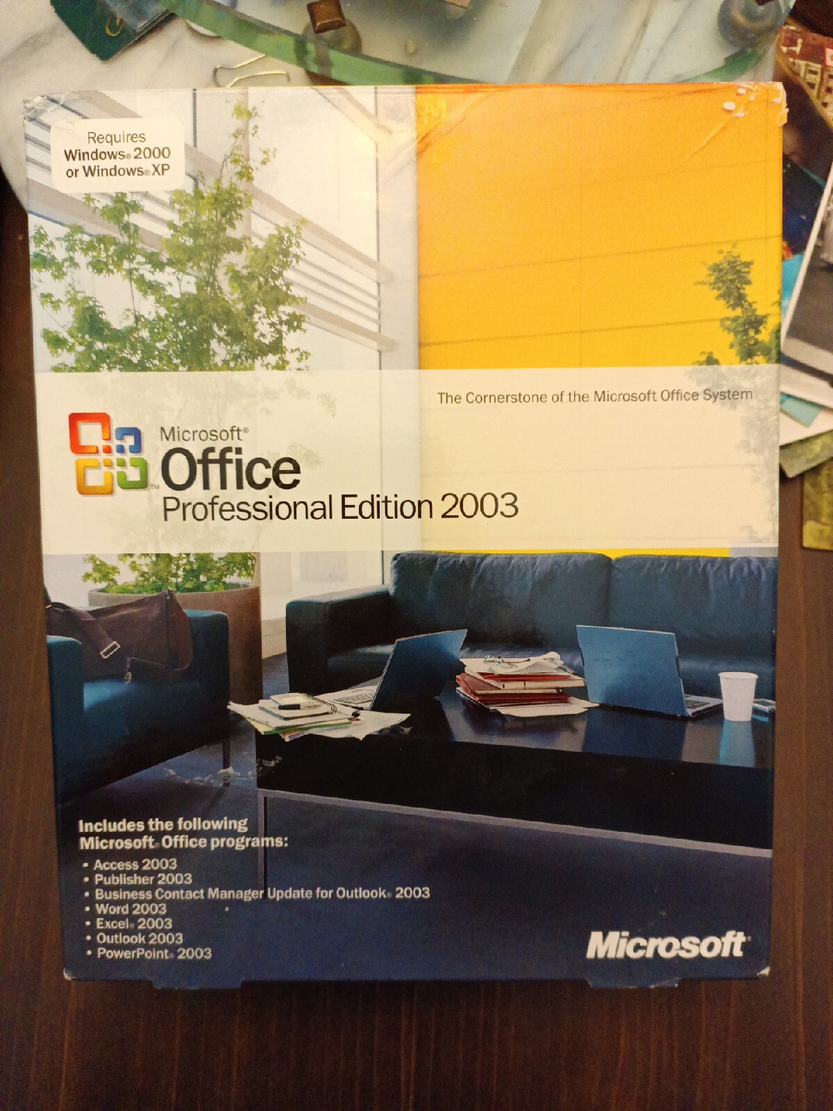 Microsoft Office Professional 2003 – Old Version . Looks Like It Was Never Used