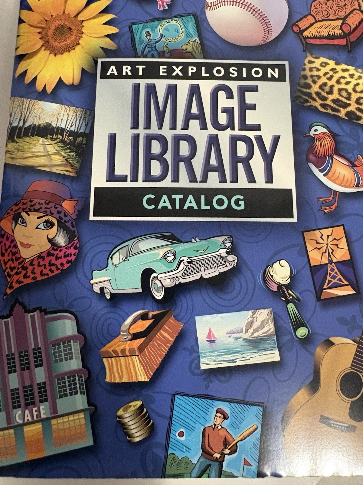 Nova Development Art Explosion 800,000 Images 34 CD Book Catalog NEW Damaged Box