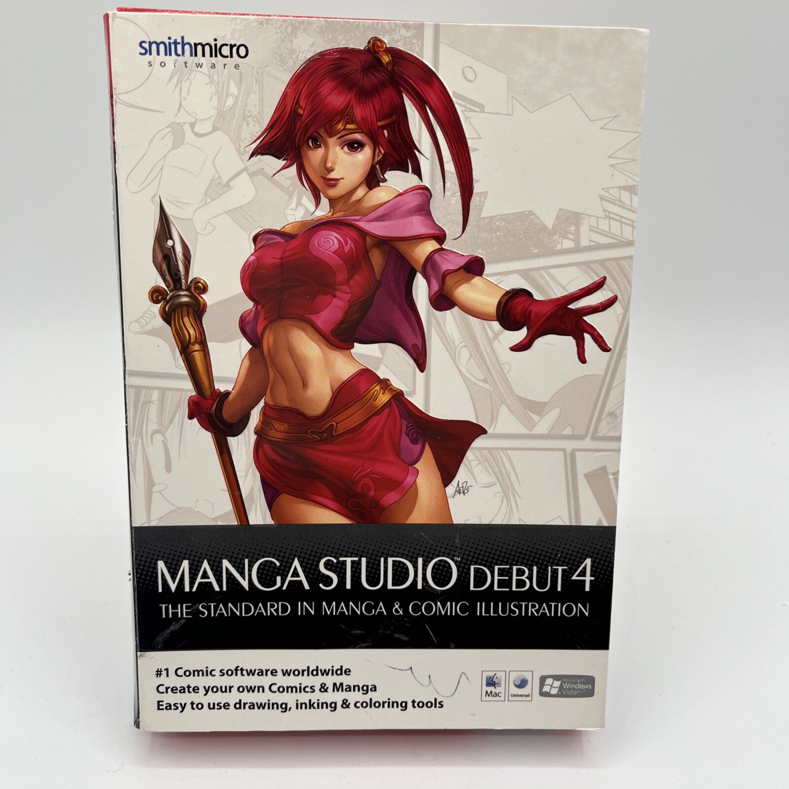 Manga Studio Debut 4 COMPLETE PC & Mac Anime Comic Graphic Novel Cartoon Creator