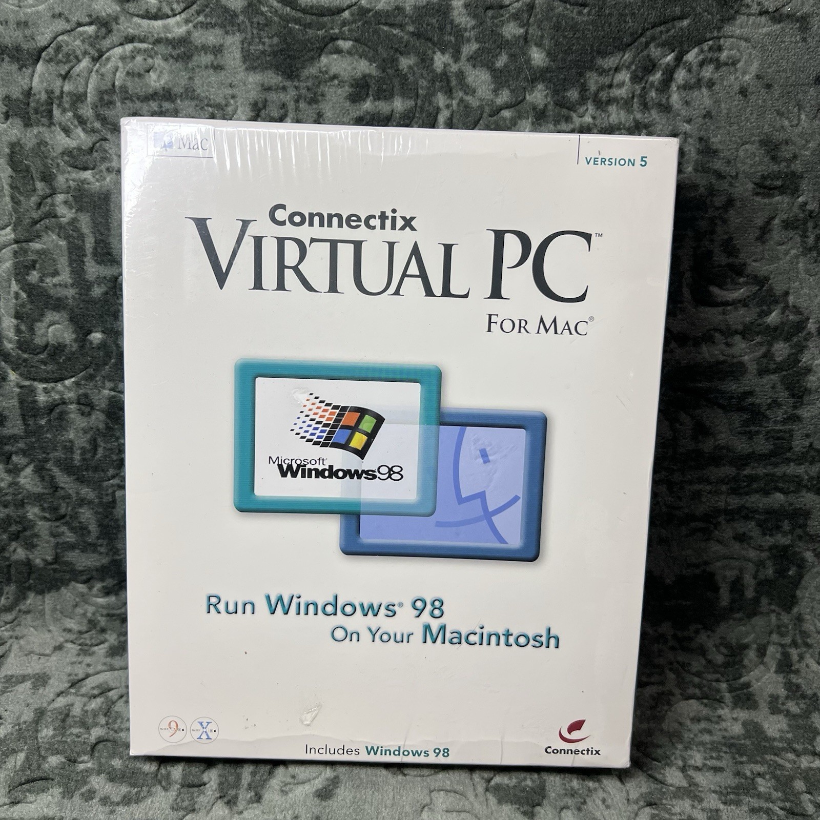 Connectix Virtual PC Runs Windows 98 On Macintosh. Sealed