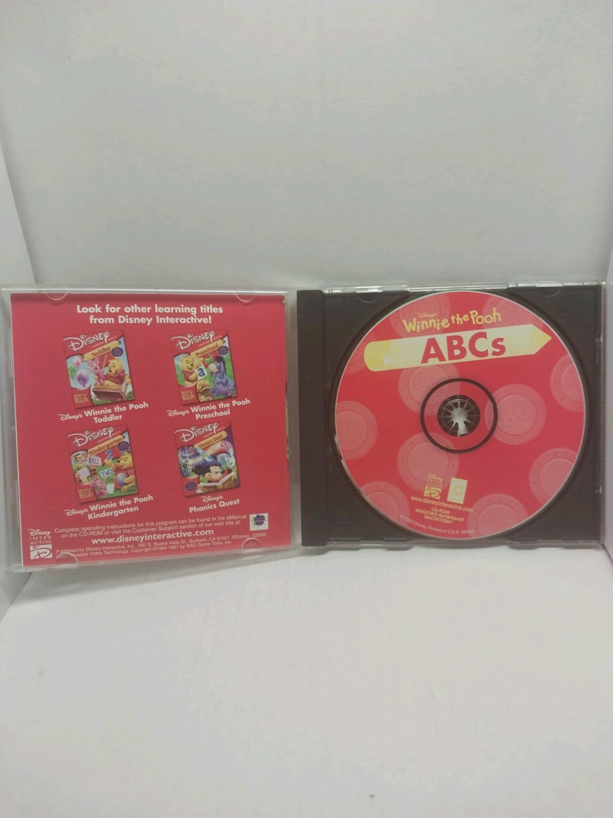 Disney’s Winnie the Pooh: ABC’s (Jewel Case) by
