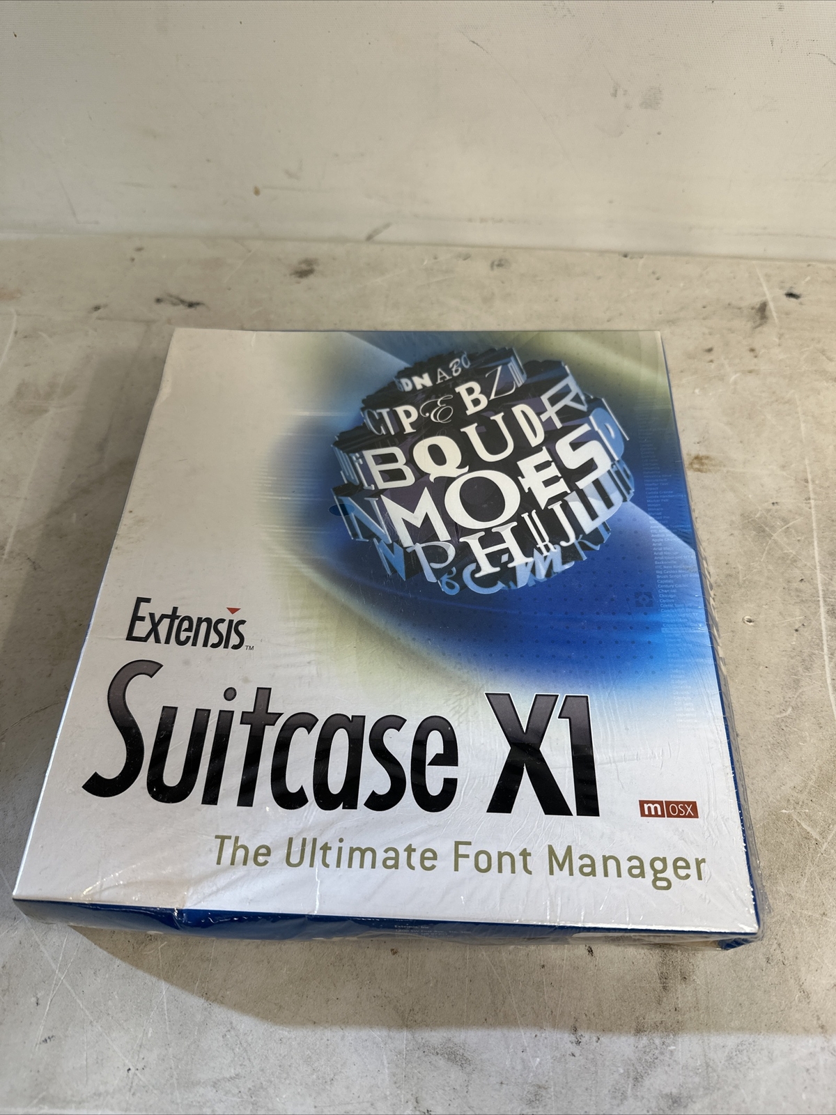 EXTENSIS SUITCASE X1 NEW SEALED OS X MACINTOSH