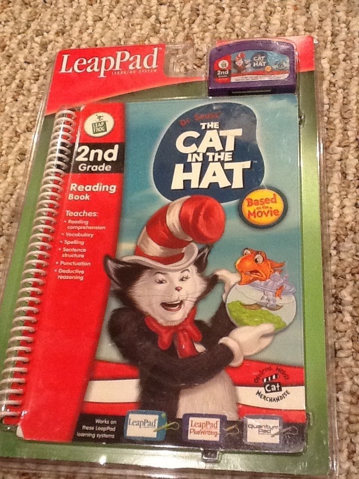 LeapFrog LeapPad Dr. Seuss’ The Cat in the Hat Reading Book 2nd Grade NEW