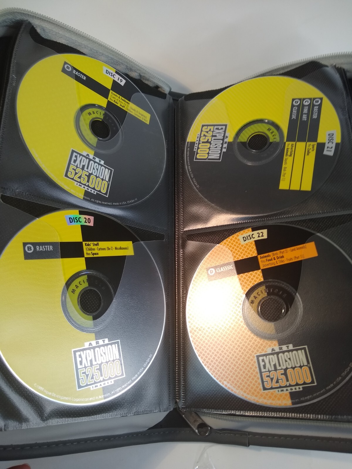 Lot Of Clip Art Explosion 525,000 Image, incredible 65,000 Pak, 250,000…