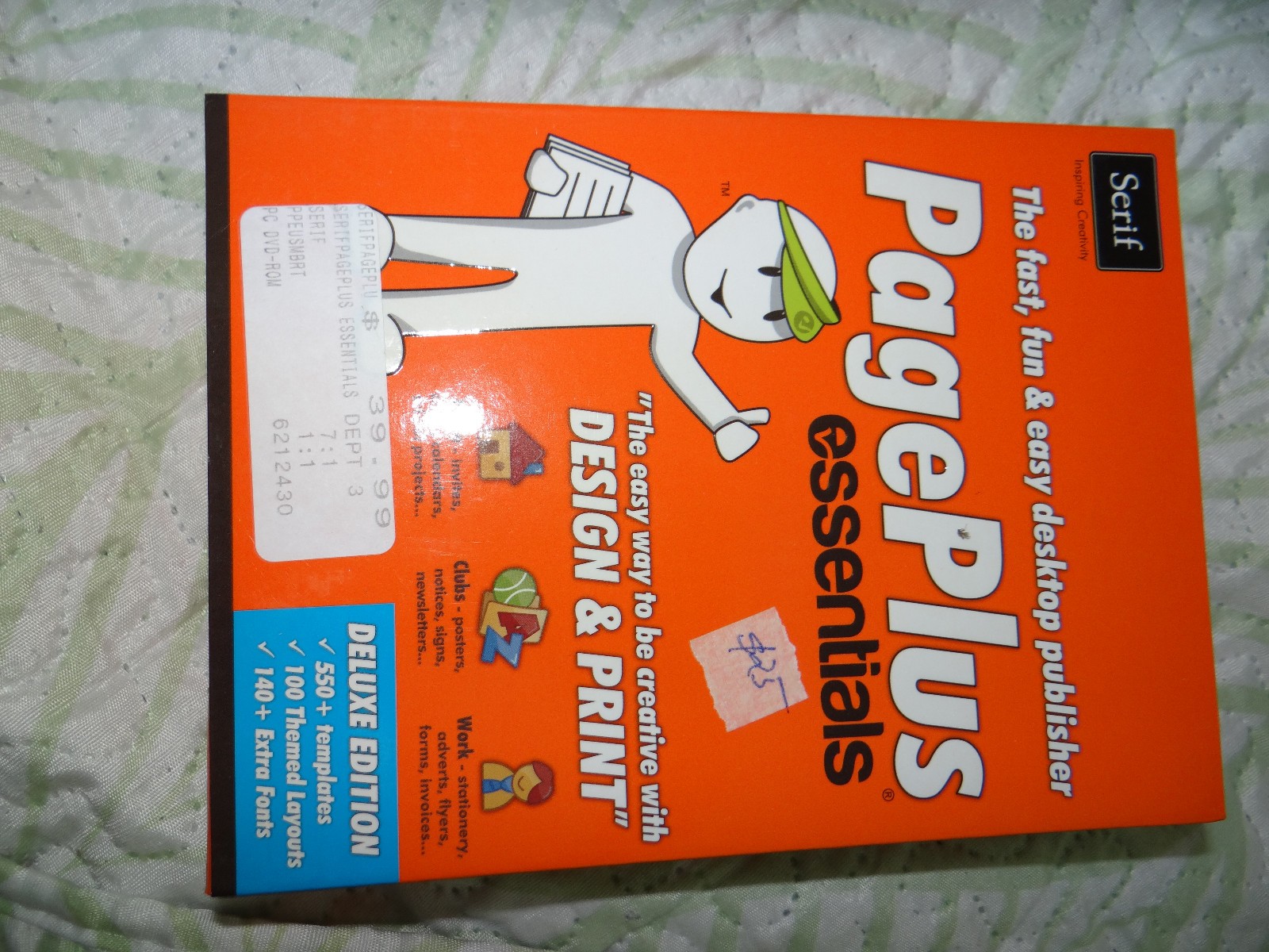 Serif PagePlus Essentials Desktop Publishing DTP PC Software – NEW