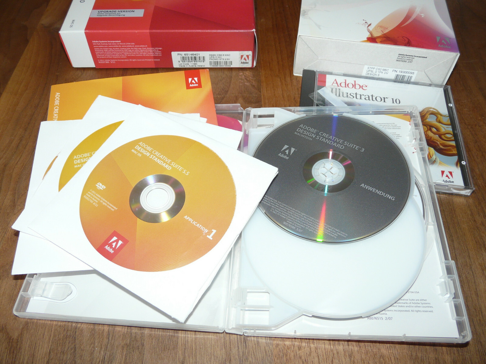Adobe Creative Suite 5.5 CS5.5 Design Standard für Mac deutsche Vollversion