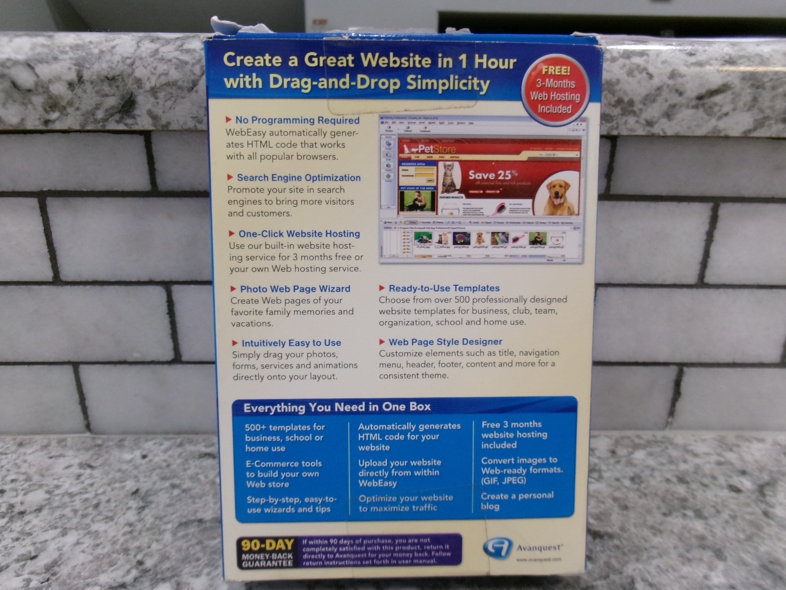 Avanquest WebEasy 8, Professional w/User Guide