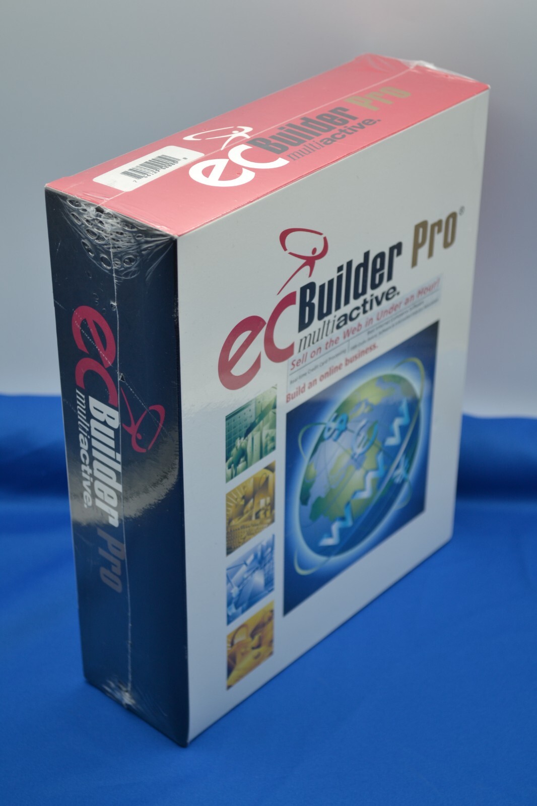 ecBuilder Pro multiactive Web site creation Program NEW SEALED RARE