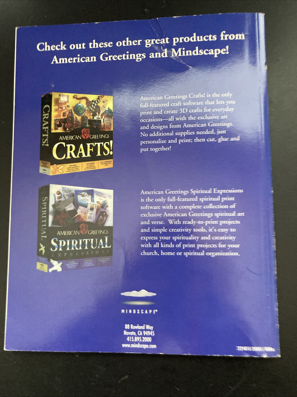 American Greetings Print! 3 CDs Windows 95/ 98 w User’s Guide
