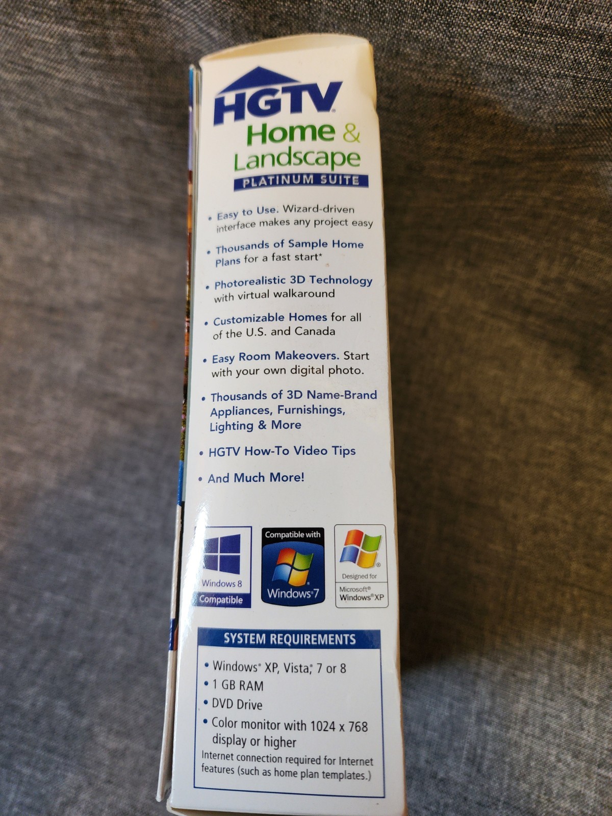 HGTV Home & Landscape Platinum Suite Version 4 for Windows XP, Vista 7 or 8