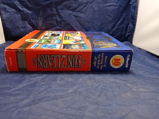2001 Fun 2 Learn Kids Pack 10 Complete Software Programs by COSMI Windows