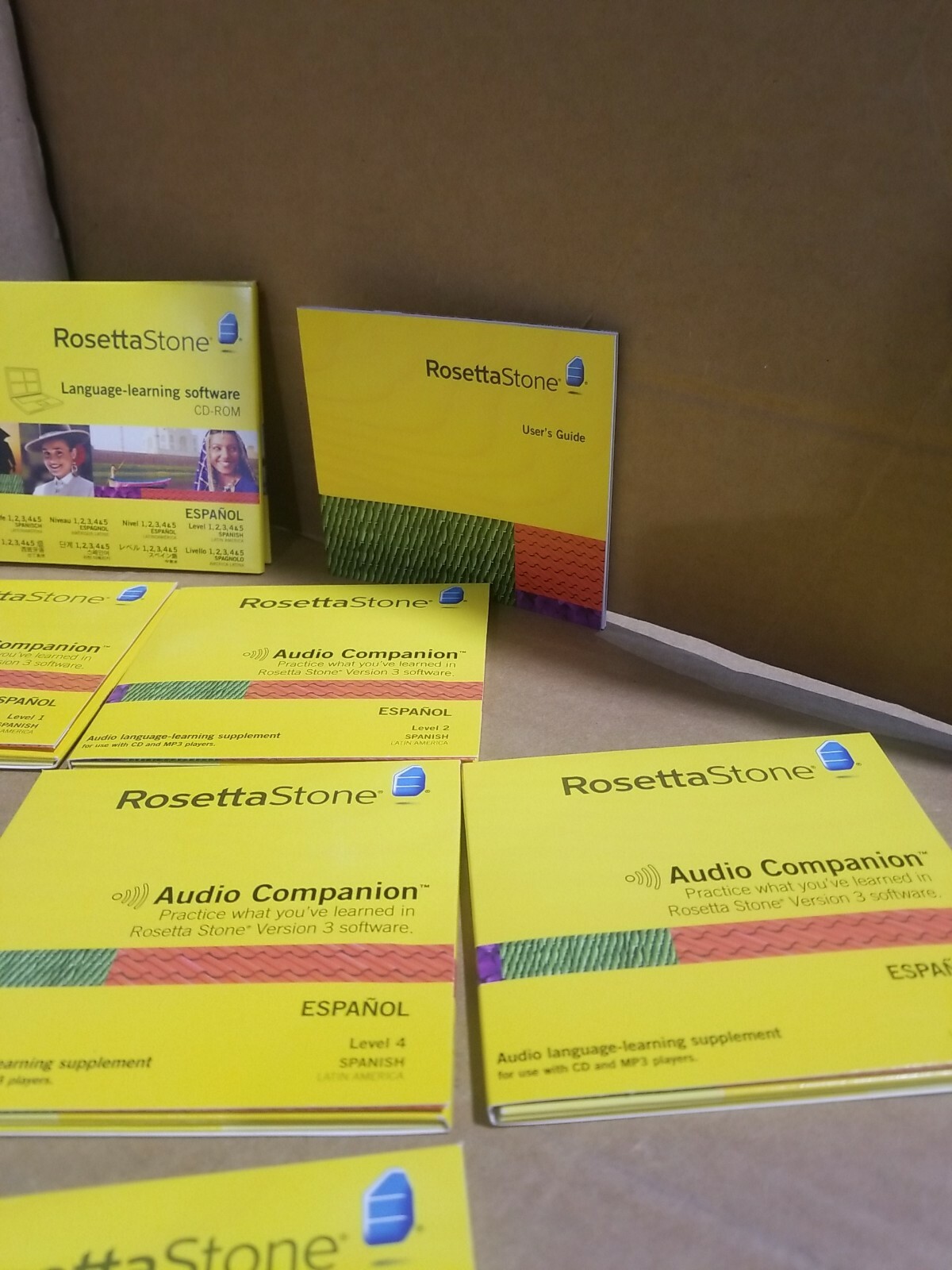 Rosetta Stone 3 Spanish (Latin America) Level 1,2,3,4 & 5 for PC, Mac