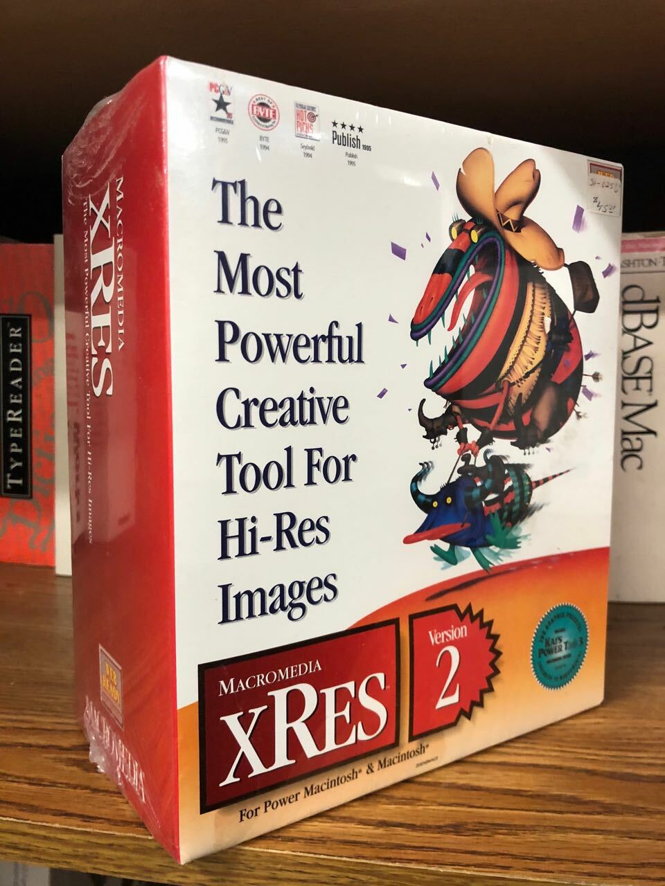 Vintage Macromedia xRes version 2. Still Shrink-wrapped. Macintosh Software