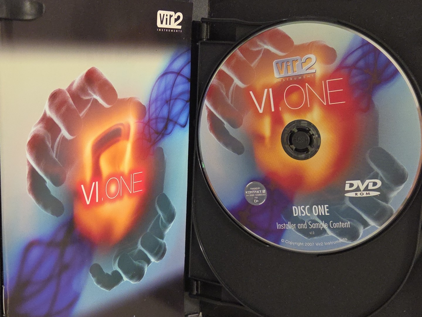 Big Fish Audio VI.ONE Virtual Instrument Software EUC 3 Disc Set Rare