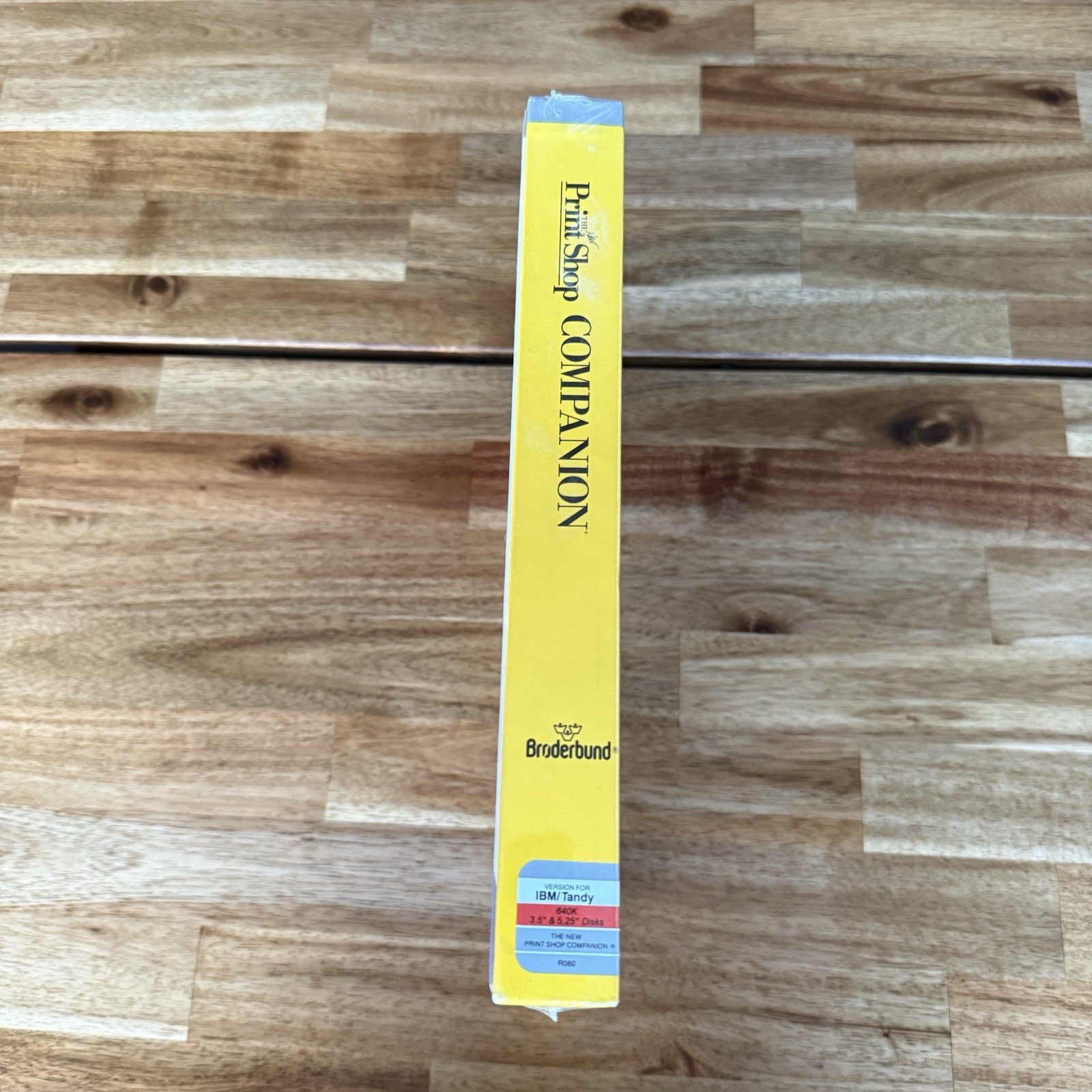 1990 The New Print Shop Companion IBM Tandy PC 640K 3.5″ & 5.25″ Broderbund