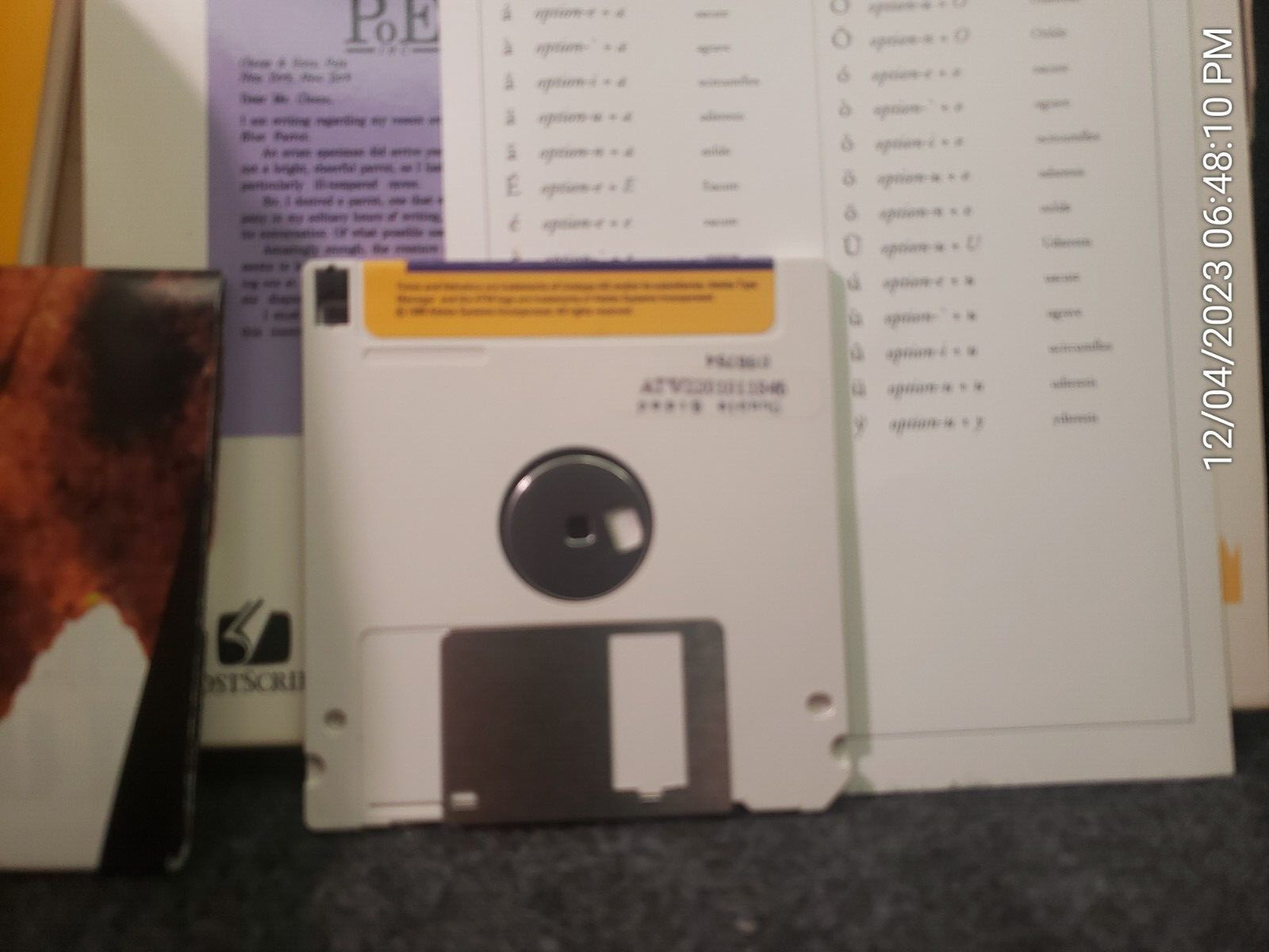 Vintage Macintosh Adobe Type Manager V2.0 for MAC COMPLETE VINTAGE(GSLF-S)