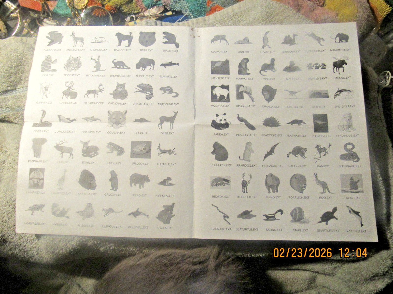 Vintage Animals Clip Art Windows PC CD-ROM Software New Pro One IBM