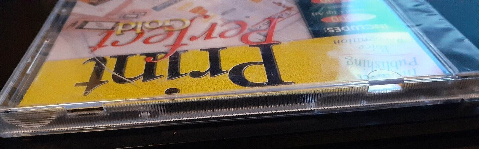 Print Perfect Gold Instant Publishing CD **CRACKED CASE AND A STICKER**