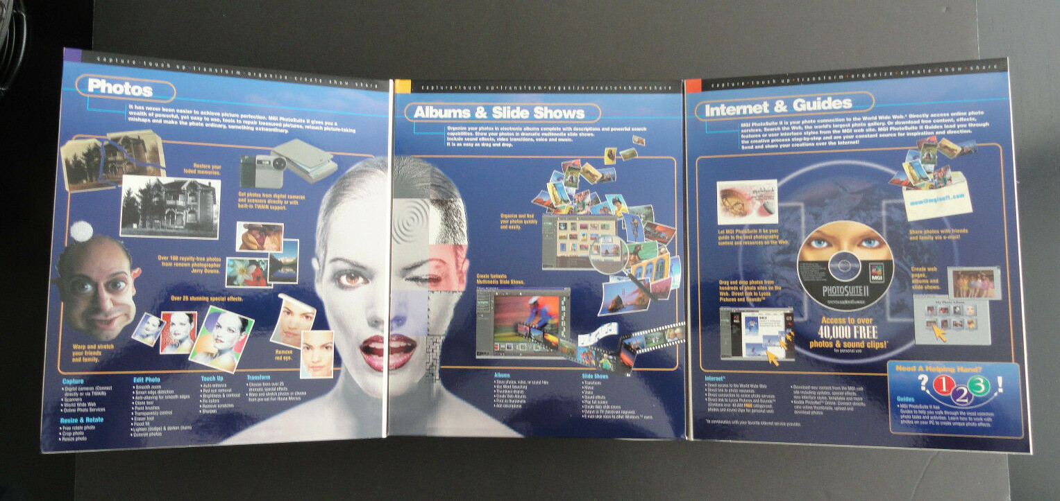 MGI PHOTO SUITE II – WINDOWS NT/WINDOWS 98