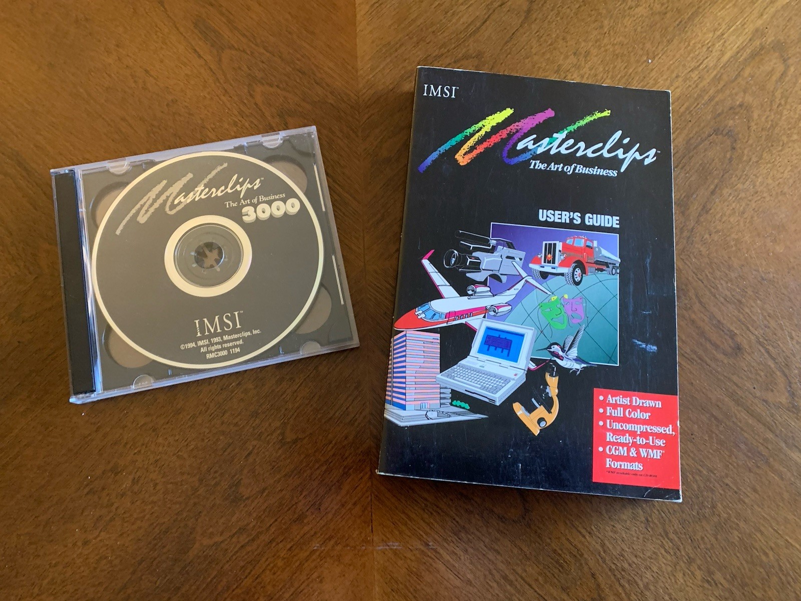 IMSI MASTERCLIPS The Art Of Business 3000, CD and User Guide