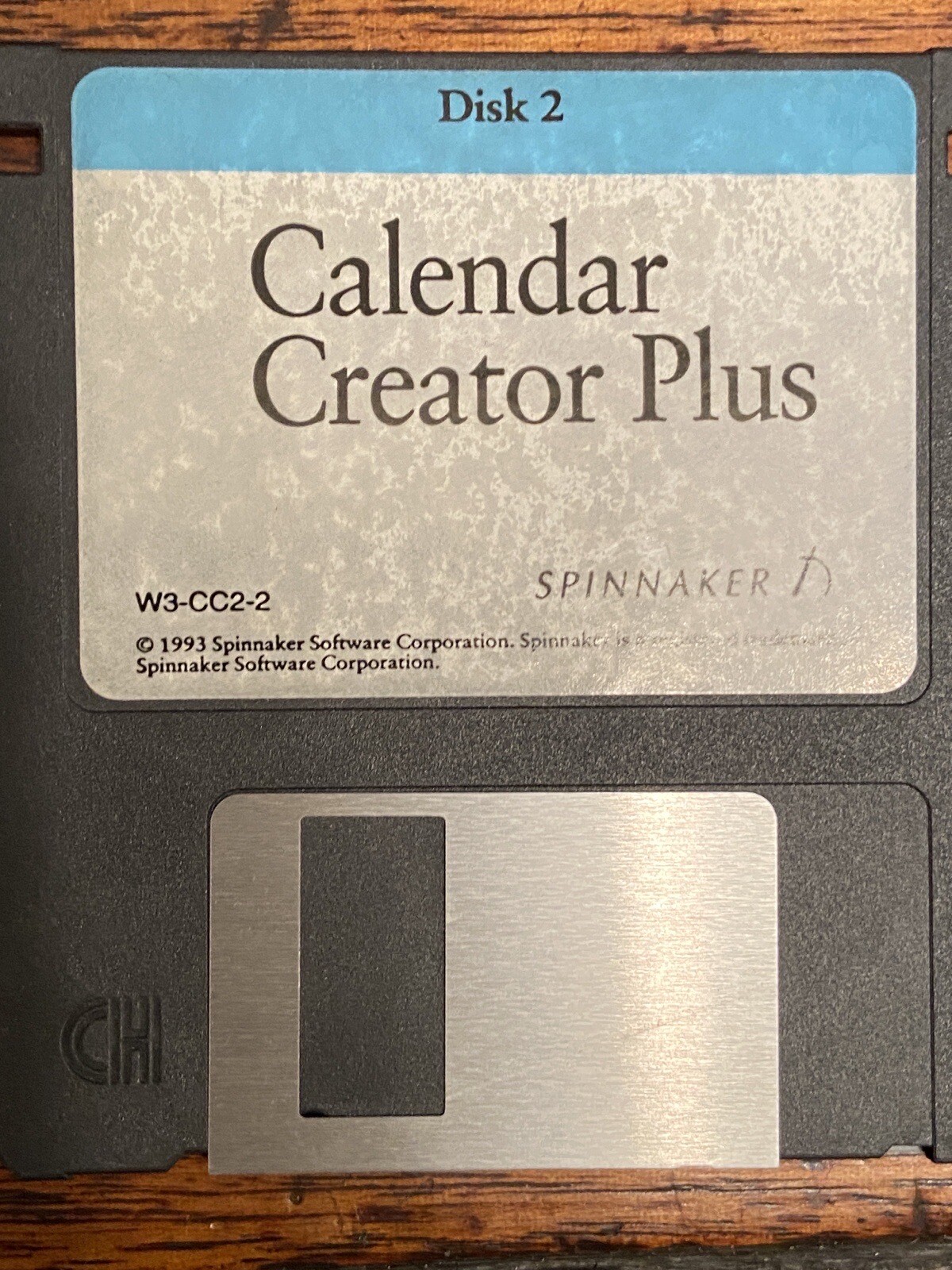 Calendar Creator Plus 3.0 4 Four Floppy Disks Spinnaker 1993 W3-cc2-4