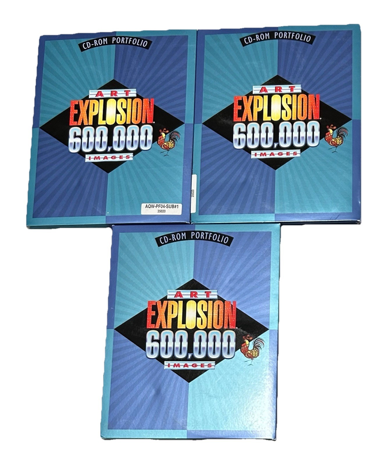 Art Explosion 600,000 Images – 3 CD-ROM Portfolios (29 CDs)