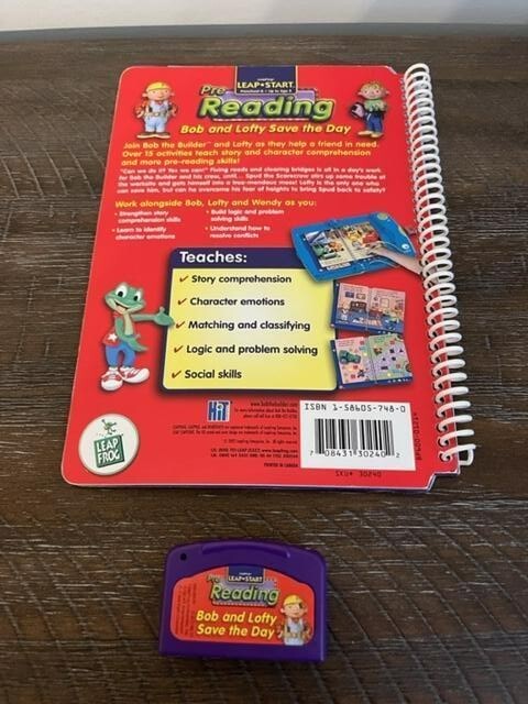 Leap Frog Leap Pad – Bob and Lofty Save the Day – Pre-Reading SHIPS FREE