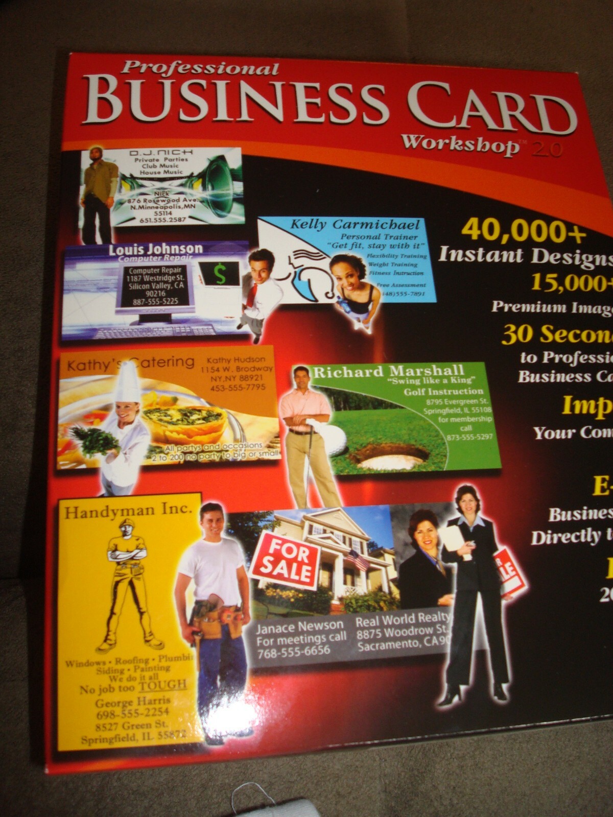 PROFESSIONAL BUSINESS CARD WORKSHOP 2.0