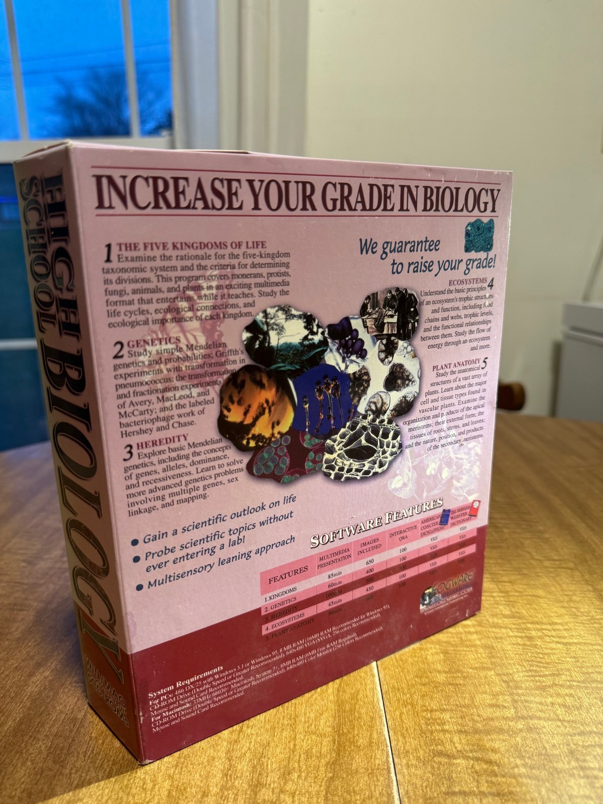 FogWare Publishing High School Biology Win 2000/95/98/NT/MAC