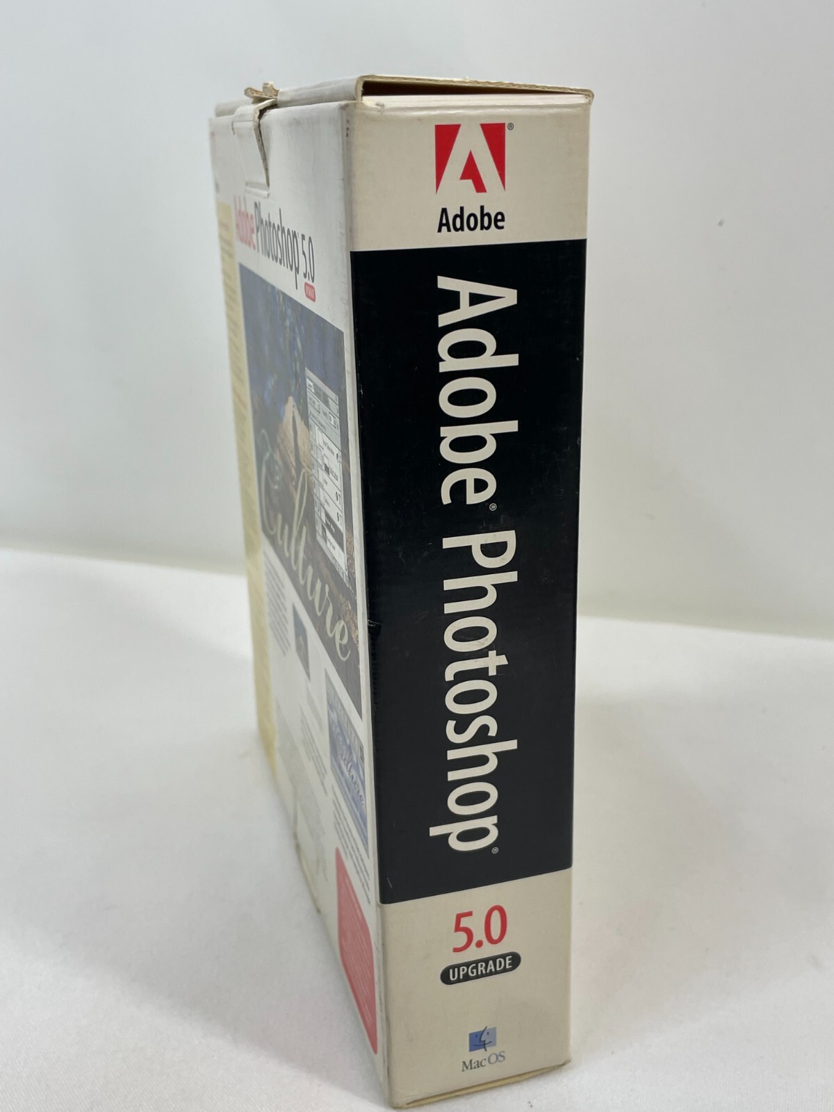 Vintage 1998 Adobe Photoshop 5.0 UPGRADE Apple Mac Macintosh CD-ROM Software