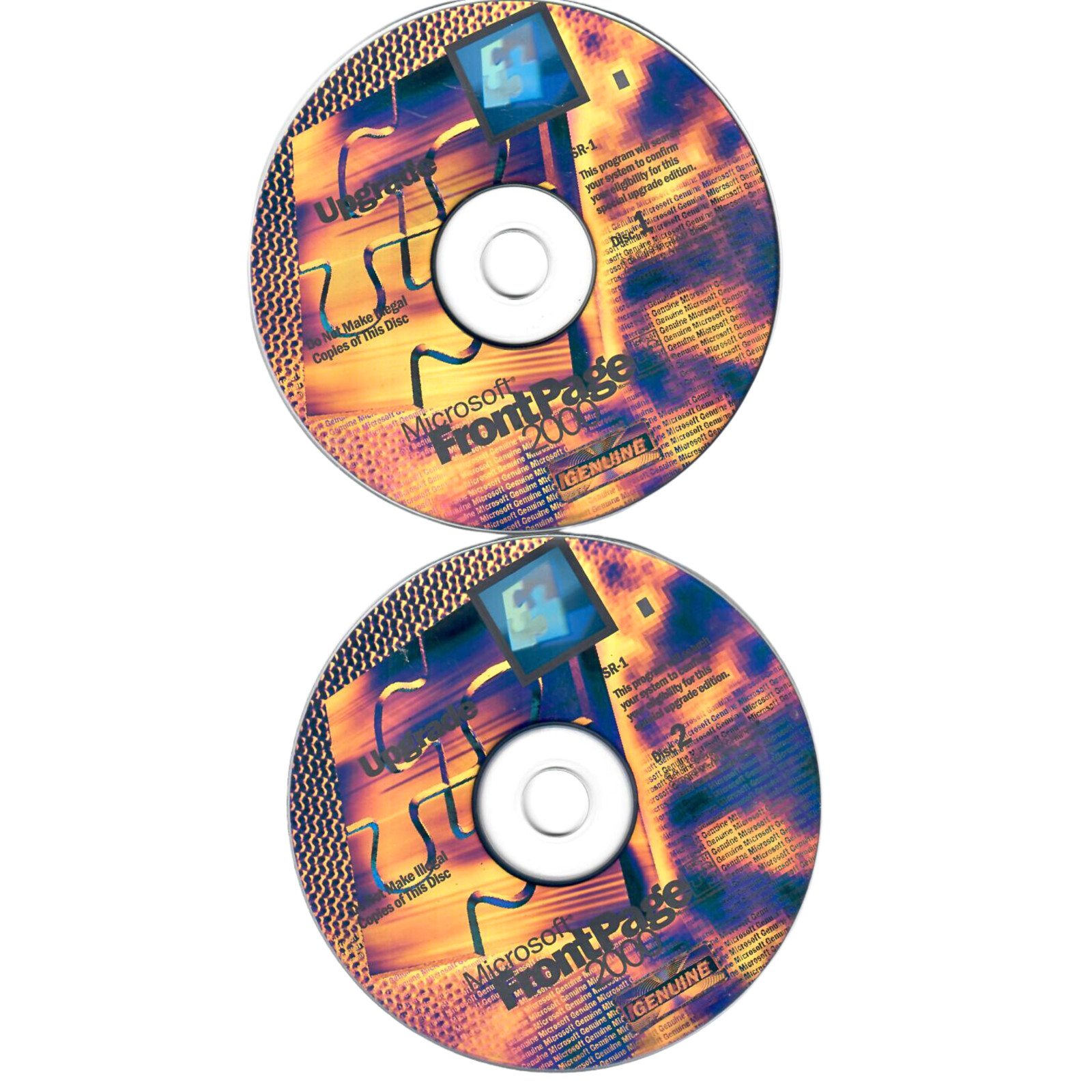 LOT of Windows Software — Front Page, Money, Streets & Trips — DISC ONLY