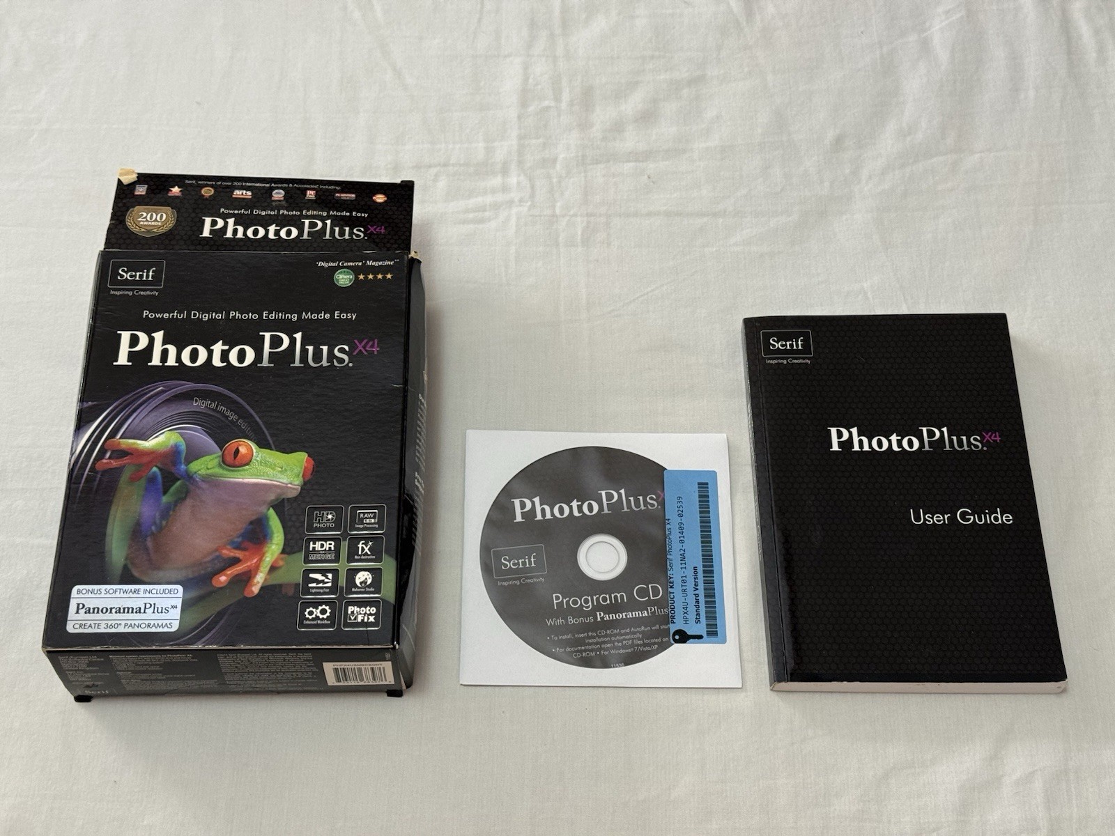 Serif PhotoPlus X4 [Old Version] Digital Photo Editing For Window 7, XP, Vista