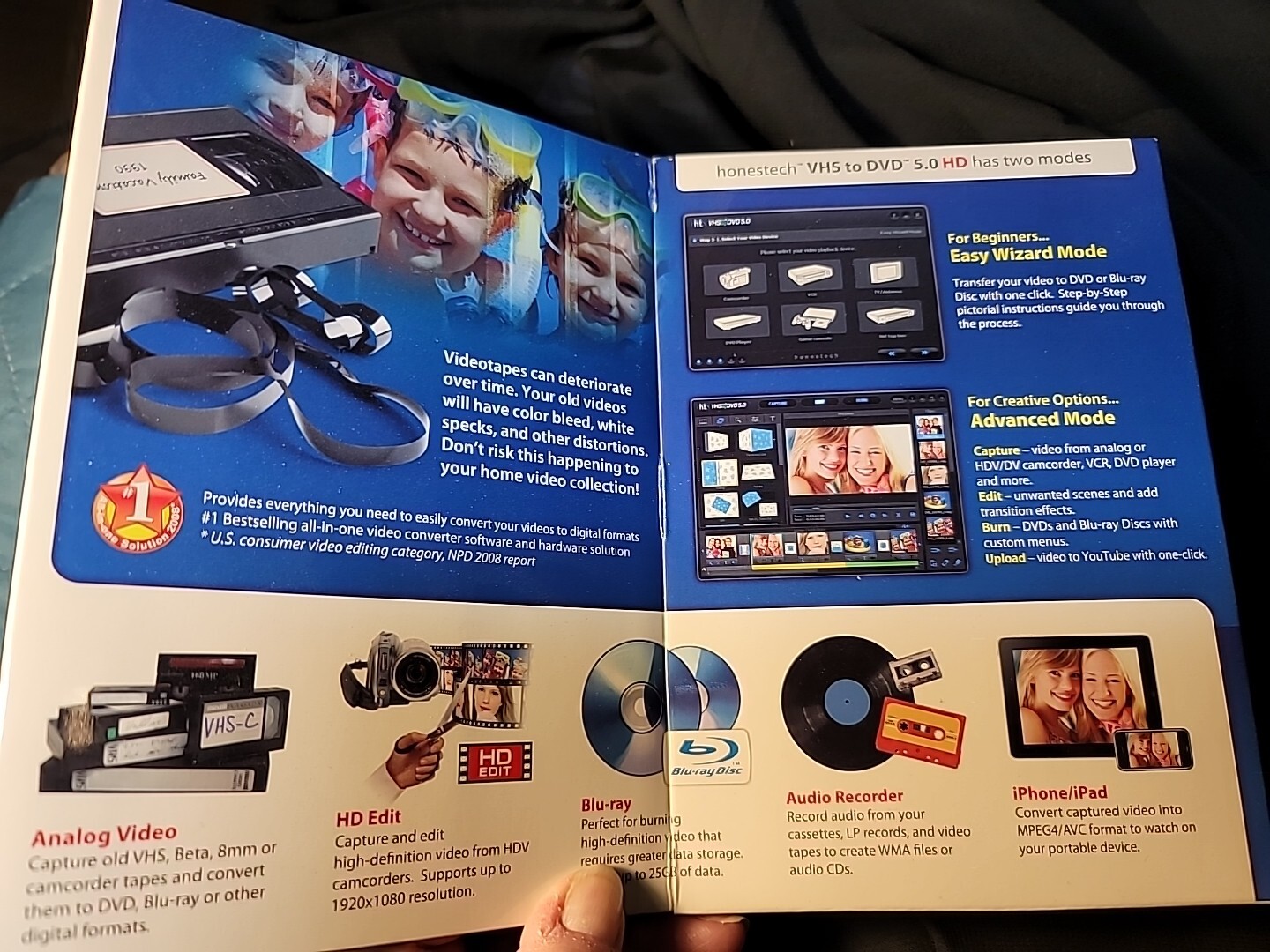 Honestech Technology VHS To DVD Video Conversion Solution