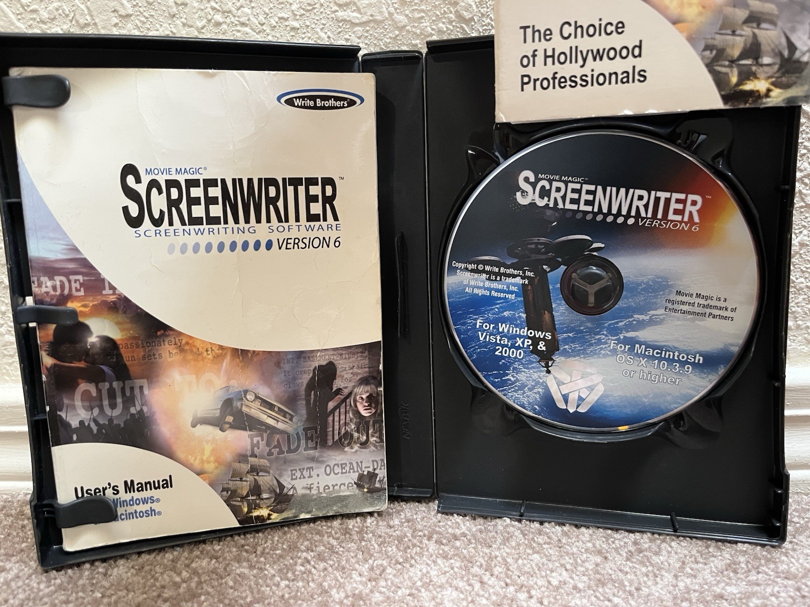 Write Brothers Movie Magic Screenwriter 6 – Full Version for Windows